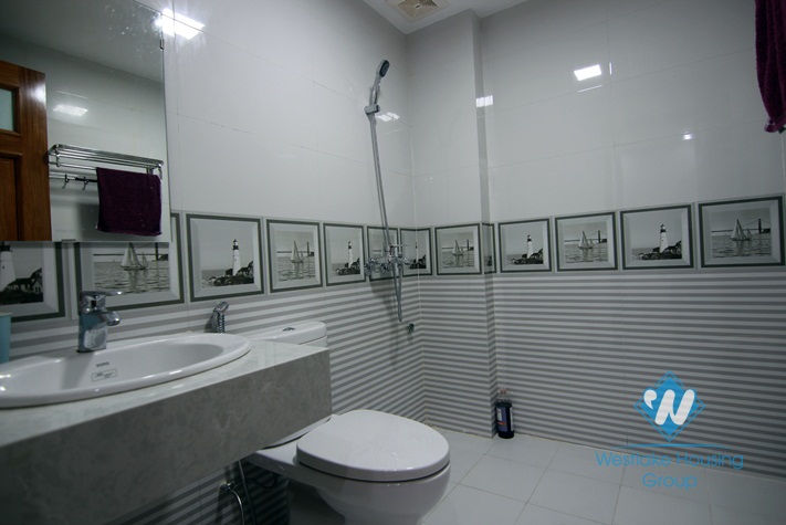 Spacious house for rent in Tay Ho without furniture